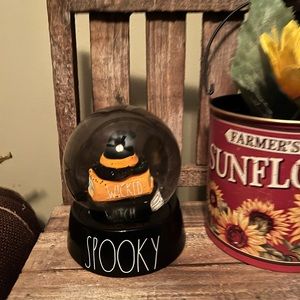 Mini Rae Dunn Halloween snow globe.